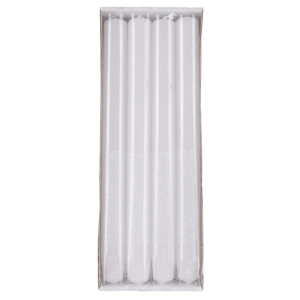 Świeca stołowa DONAU HOME Onyx 22x250mm 4 szt. biały-287441