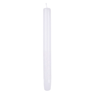 Świeca stołowa DONAU HOME Onyx 22x250mm 4 szt. biały