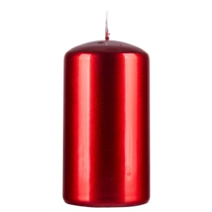 Świeca słupek DONAU HOME Aurora 60x115mm rubin