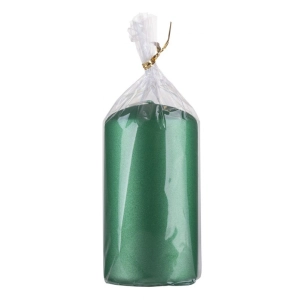 Świeca słupek DONAU HOME Standard Lakier 60x115mm zielony metaliczny mat-287466