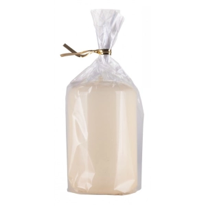Świeca słupek DONAU HOME Standard Gloss 50x80mm kremowy-287473