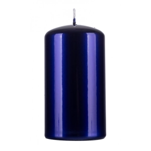 Świeca słupek DONAU HOME Aurora 70x130mm kobalt