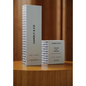 Świeca sojowa w szkle CANDLY&CO You Are My Person And I. zapach No.3 250g-287557