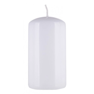 Świeca słupek DONAU HOME Standard Gloss 60x115mm biały
