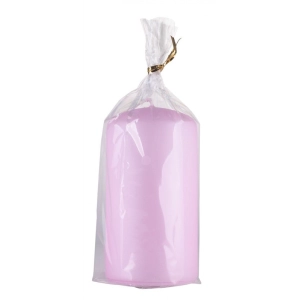 Świeca słupek DONAU HOME Standard Lakier 60x115mm różowy perła mat-287644