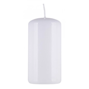 Świeca słupek DONAU HOME Standard Gloss 50x100mm biały