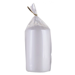Świeca słupek DONAU HOME Standard Lakier 60x115mm biały metaliczny mat-287686