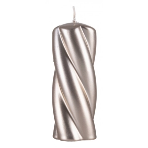 Świeca słupek DONAU HOME Laval 50x130mm szampan