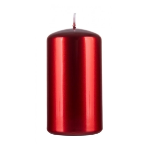 Świeca słupek DONAU HOME Aurora 70x130mm rubin
