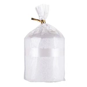 Świeca słupek DONAU HOME Milo 70x90mm biały perła-287710