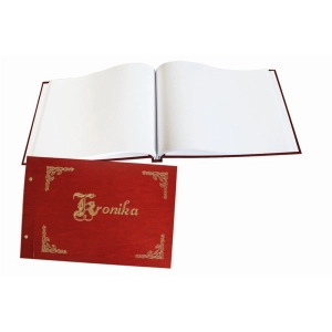 Kronika WARTA 415x297 złocona bordo-287992