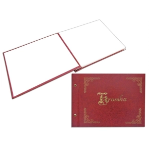 Kronika WARTA 415x297 złocona bordo-287993