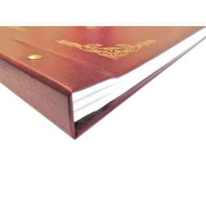 Kronika WARTA 415x297 złocona bordo-287994