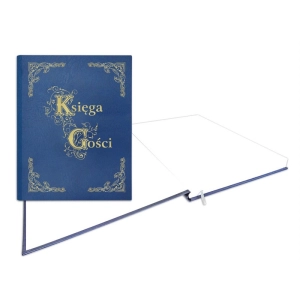 Księga Gości WARTA złocona 255x320 granat-287997