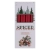 Świeca stołowa DONAU HOME Spiced Christmas 20x170mm 4 szt. jabłko z cynamonem czerwony-287432