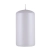 Świeca słupek DONAU HOME Standard Lakier 60x115mm biały metaliczny mat