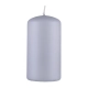 Świeca słupek DONAU HOME Standard Lakier 60x115mm jasny szary metaliczny mat