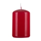 Świeca słupek DONAU HOME Standard Gloss 50x80mm czerwony