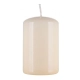 Świeca słupek DONAU HOME Standard Gloss 50x80mm kremowy