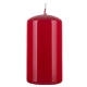 Świeca słupek DONAU HOME Standard Gloss 60x115mm czerwony
