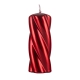 Świeca słupek DONAU HOME Laval 50x130mm rubin