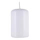 Świeca słupek DONAU HOME Standard Gloss 50x80mm biały