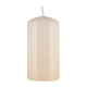 Świeca słupek DONAU HOME Standard Gloss 50x100mm kremowy
