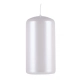 Świeca słupek DONAU HOME Standard Lakier 50x100mm 4 szt. biały perła
