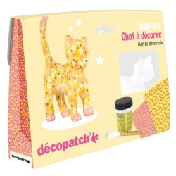 Zestaw startowy mini "Kot" 3,5 x 19 x13,5cm. KIT012, Decopatch
