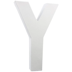 Litera 3D duża 20cm „Y” AC724 C, Decopatch
