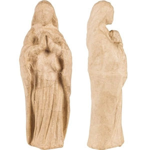 Figura Matka Boska 10 x 7 x 26,5 cm z masy papierowej LA029C, Decopatch