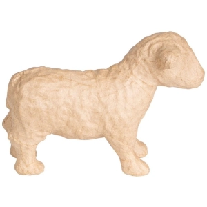 Figura Owca 23 x 16 x 10 cm z masy papierowej SA235C, Decopatch-288544