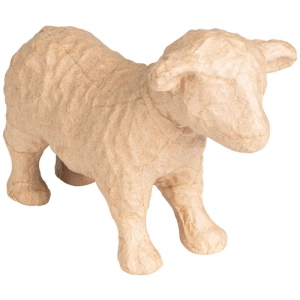 Figura Owca 23 x 16 x 10 cm z masy papierowej SA235C, Decopatch-288546