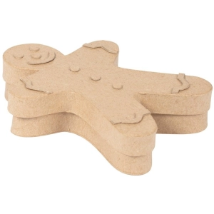 Pudełko w kszt. Piernikowego ludzika 15 x 3 x 12 cm BT079C, Decopatch-288628