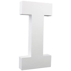 Litera 3D duża 20cm „I” AC708 C, Decopatch
