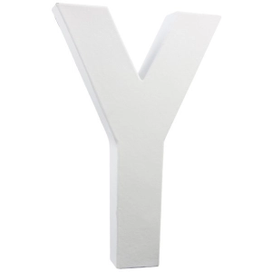 Litera 3D duża 20cm „Y” AC724 C, Decopatch