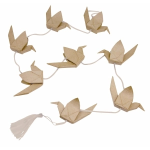 Girlanda ptaki origami 10 x 11 x 110cm  AC379, Decopatch