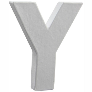 Litera 3D "Y" mała 12 cm AC277, Decopatch
