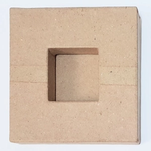 Ramka do zawieszenia kwadratowa 12,5 x 12,5 x 1,5cm (wew. 5 x 5). CD002, Decopatch