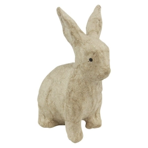 Figura Króliczek siedzący 7.5 x 4.5 x 10.5cm AP131, Decopatch