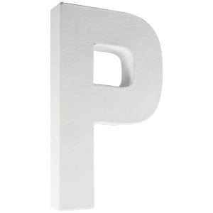 Litera 3D duża 20cm „P” AC715 C, Decopatch