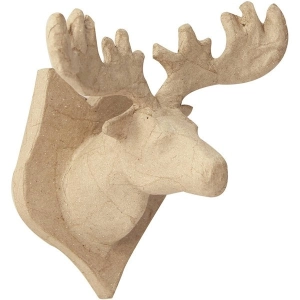 Poroże (trofeum) Łoś 17 cm z masy papierowej. NO018O, Decopatch