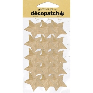 Zestaw 15 zawieszanych gwiazdek 4cm. AC355, Decopatch