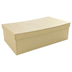 Pudełko prostokątne płaskie 13,5 x 22 x 5,5cm BT9011 O, Decopatch