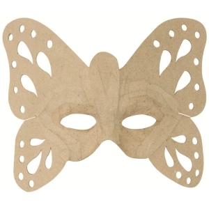 Maska motyl z masy papierowej 23 x 20 cm AC787C, Decopatch
