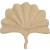 Liść Ginkgo biloba, Miłorząb japoński 32 x 31 x 2,5 cm AC894C, Decopatch-288518