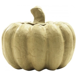 Pudełko kształt dyni 15 x 15 x 13cm BT033 O, Decopatch
