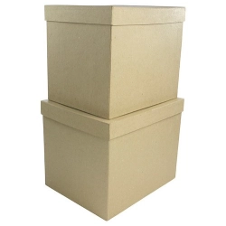 Pudełka prostokątne 2 szt. -  25 x 20 x 20 i 23,5 x 19,5 x 18,5 cm BTS911 C, Decopatch