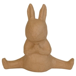 Figura Królik Yoga  18,5 x 8 x 17 cm SA224C, Decopatch