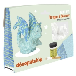 Zestaw startowy mini "Smok" 3,5 x 19 x13,5cm KIT035 C, Decopatch